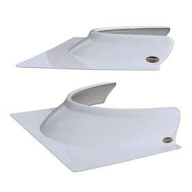 Dom-900-wh Dominator Race Products Dfr-3-wht Formed Rock Guard