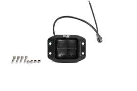 Be3fmw40w Dv8 Offroad Hood Light Pod - Universal 3 Inch Cube Led With Flood Pattern A