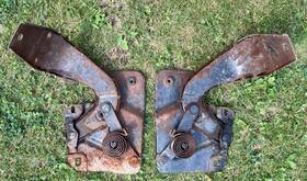 B8e-16796-c Edsel 1958 Hood Hinges Original Used