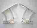 Ems149-54p 68 69 70 71 1968-1979 Nova Ventura Billet Hood Hinges Polished Made In U.s.a