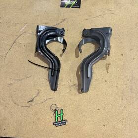 17293680 Evan-fischer Nissan Rogue Hood Hinges Set Left And Right Driver Passenger Side Pair 2014-2020