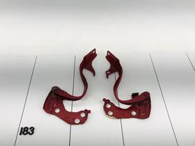 68070290ab Fiat 12-19 500 Front Right And Left Side Hood Bonnet Hinge Support Rosso Red Oem