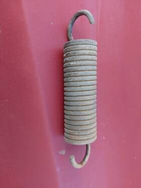 Tr16789a Fomoco Hood Hinge Spring For 1961-1966 Ford F100 F250 F350 Oem