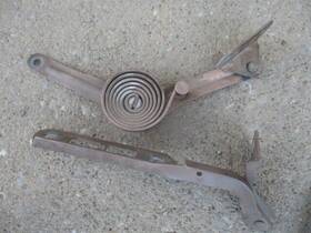 118-351l Ford 94 F150 Lh Hood Hinges U And L With Spring 92-96