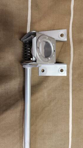 18736542 Ford 1955 56 57 Thunderbird Hood Release Bar Latch Original Fomoco Oem T-bird