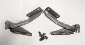 6s43-16801-aa Ford 2008-2011 Focus Hood Hinges Oem Lh And Rh Pair With Hardware Silver
