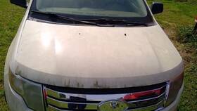7t4z16612a Ford Hood Fits 07-10 Edge Oem White