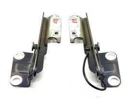 8r33-16801-aa Ford 2005 2009 Mustang Hood Hinges Left Right Set Gray Oem