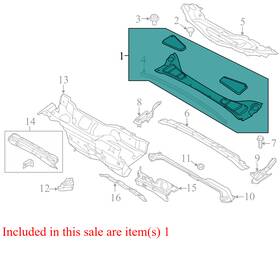 Cv6z58018a16a Ford Bm51a02216af 2012-2018 Focus Front Cowl Cover Used Oem Cv6z58018a16a Ford Bm51a02216af 2012-2018 Focus Front Cowl Cover Used Oem
