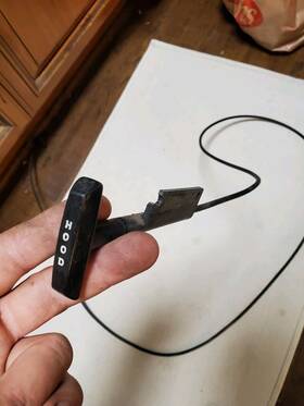 D3ab-16c656-ac Ford Hood Release Cable Oem Part Mercury Marquis Lincoln 72 73 74 75 77 78pickup