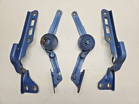 F2tz16797a Ford 1980-1997 Bronco F150 F250 Driver Passenger Hood Hinge Spring Set Oem 3567