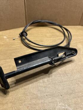 F3lb-16c656-ab Ford 1993-96 Lincoln Mark 8 Viii Hood Latch Release Pull Cable And Handle F3lb-16c656ab