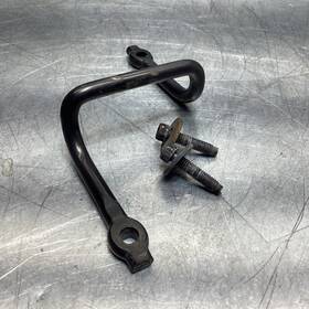 F81z-16700-aa Ford 99-07 F250 F350 Hood Latch Catch Striker Bar And Fasteners