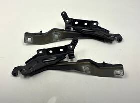 Fl34-16801-a Ford 2018-2020 F150 Front Left And Right Hood Hinge Set Black Po28 Oem