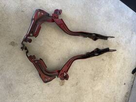 Ml3z-16797-a Ford Ml3z16797a 2021-2023 F-150 Front Driver Hood Hinge Bracket - Red