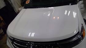 117-10165 Ford Truck Local Pickup Only Az White Hood Fits 20 Explorer 10293804