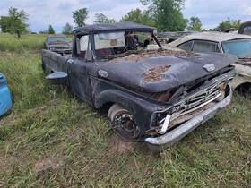118-00179l Ford Truck Driver Left Hood Hinge Fits 61-66 F100 Pickup 383635