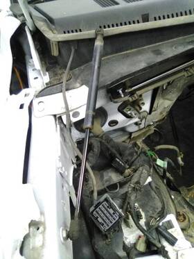 121.fd8118 Ford Truck 18 F150 Hood Strut Right Passenger
