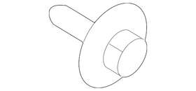 W714339-s439 Ford Genuine Fender Screw
