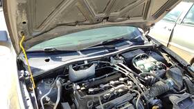 Ford Ys4z16796aa 2000-2011 Focus Pair Of Hood Hinges Right Left Set Assembly Oem Gray Uj
