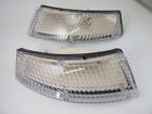 12-j4225b Front Euro Clear Turn Light Lamp Blem Set For Reproduction
