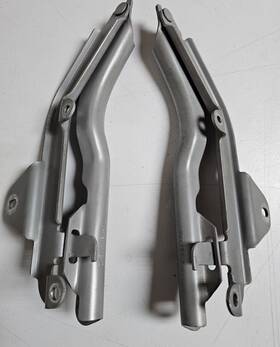 10241614 Gm 10241615 1993-1997 Camaro Hood Hinges Lh Rh Oem Silver