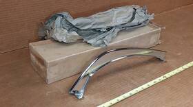 2130734 Gm Nos 41-46 Gmc Pickup Truck Commercial Chrome Front Hood Hinge Support Chevy 42