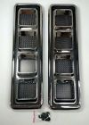 Gmk402025568s Gmk Set Chevy Camaro Ss Hood Scoop Inserts Chrome Louvers