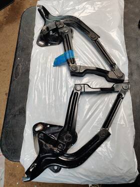 31205 Hancock 1960 1961 1962 1963 1964 1965 1966 Chevy Truck Hood Hinges 60 61 62 63 64 65 66