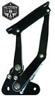Hh-6772ct-sl All American Billet Chevy Black Silver Lines Hood Hinges