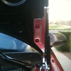 Hndcrx8891 Honda Crx Hood Hinges Custom Billet Dampers