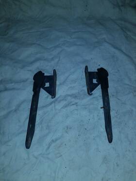 234323232 Honda 96-00 Civic Oem Ej8 Ej6 Em1 Left And Right Hood Hinges Brackets X2