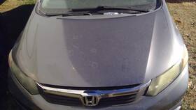 60100tr3a90zz Honda Hood Coupe Fits 12-13 Civic Oem