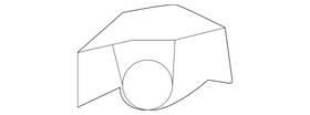 91505-taa-n01 Honda Genuine Release Cable Clip