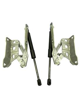 81161s8000 Hyundai 2020-2025 Palisade Front Right &left Hood Bonnet Hinge With Lift Strut Pair