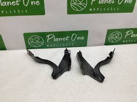 Ttz39 Hyundai 2011-2014 Sonata Hood Hinge Pair Right And Left Gray Color Oem