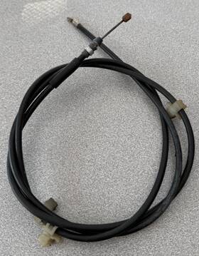 8704 Infiniti 2007-2013 G35 Hood Release Opener Cable Used Oem