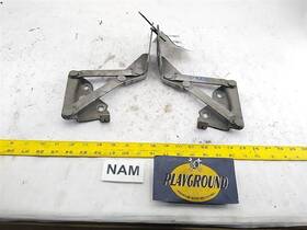 118.ja1v00 Jaguar Xk8 Convertible Pair Of Left And Right Hood Bonnet Hinge Fits 1997-2002 97