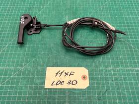 8x23-16c656-ac Jaguar 09-15 Xf Hood Release Handle W Cable Oem