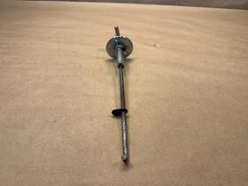 Bd19904 Jaguar Xke E-type Bonnet Release Handle And Rod Assembly Chrome Lh Oem