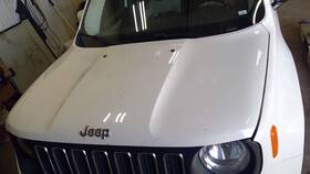 117-02771 Jeep Local Pickup Only White Pwv Hood Fits 15-20 Renegade