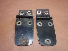 55075559 Jeep Wrangler Tj 97-06 Front Hood Hinges Hinge Set Black Oem