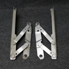 55176928ac Jeep 2002-2007 Liberty Hood Hinges Pair Set Lh And Rh Ps2 Bright Silver Oem 73949