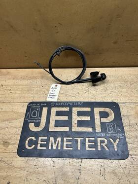 55235270 Jeep 87-01 Cherokee Xj Rhd Right Hand Drive Oem Hood Release Cable Assembly