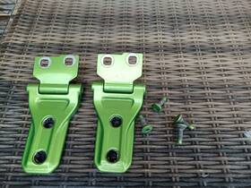 118.ch9319 Jeep/plymouth Truck Jl Wrangler Oem Hood Hinges Mojito Green Pge 2018-2023