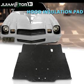 Jijia20240923-7 Jijiamotor13 Hood Insulation Pad Heat Shield Fit For 80-81 Chevrolet Camaro Black Front