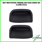 K892980 Oer Pontiac Firebird Hood Insert Set Closed Vent Style