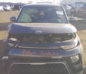 118.ki1x20 Kia 2020-2023 Soul Hood Hinge Set Pair Oe Assembly