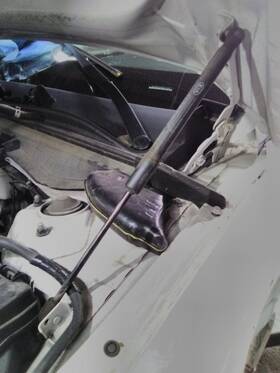 121.ki1v22 Kia 2022 K5 Hood Strut Left Driver Gas Shock