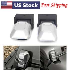 Kkkeeparts 310004492221 Silver Hood Lock Latch For Jeep Wrangler Jl And Gladiator 2018-2021 2019 2020 Us
